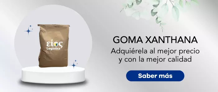 ¿Qué es la goma xantana y para qué sirve? Banner | Blog | Eios Logistics